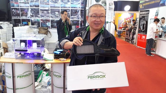 Sosok Teng Herry Susanto saat GridOto temui di GIIAS 2019.