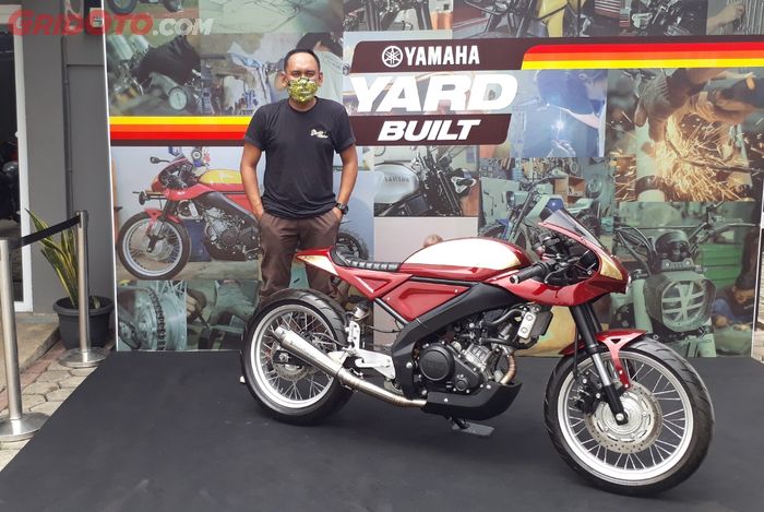 Donny Ariyanto dari Studio Motor ubah Yamaha XSR 155 menjadi Cafe Racer