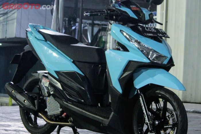 Pensiun jadi motor balap, Honda Vario 125 upgrade tampilan ganteng