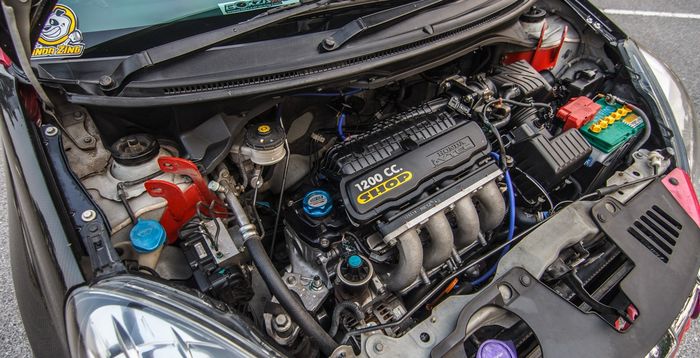 Honda Brio sudah engine swap pakai mesin L15A milik Honda Jazz