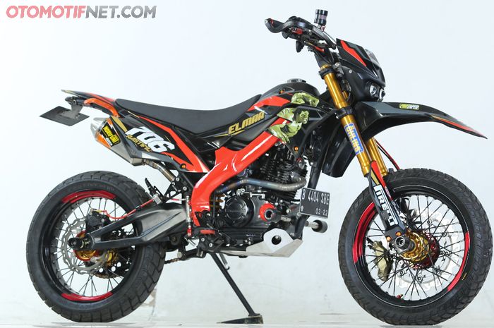 Modifikasi Kawasaki D-Tracker 150