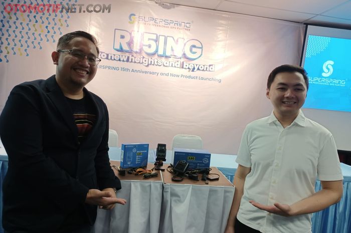 SUPERSPRING luncurkan dua produk GPS tipe S40 dan Cammy X40 with live camera