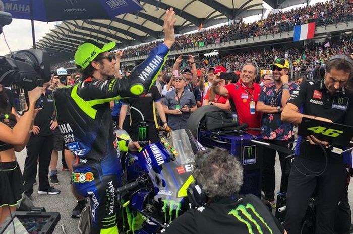 Valentino Rossi modal bagus di MotoGP Malaysia 2019 coba dipertahankan di MotoGP Valencia 2019 dan targetkan podium sekaligus modal bagus buat tes pramusim MotoGP 2020 nanti di Valencia dan Jerez