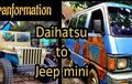 Gokil! Youtuber Ini Sulap Daihatsu Zebra Jadi 'Jeep Willys' Mini, Simak Prosesnya