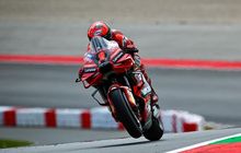 Hasil Sprint Race MotoGP Portugal 2023 - Francesco Bagnaia Catat Sejarah, Marc Marquez Amankan Podium