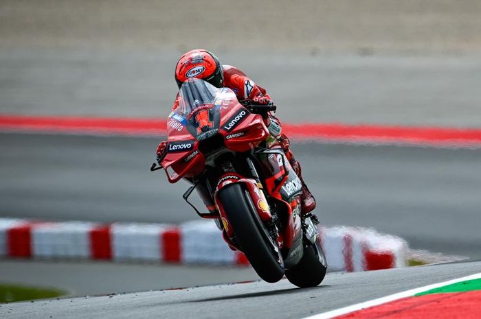 Francesco Bagnaia berhasil keluar sebagai pemenang di hasil sprint race MotoGP Portugal 2023