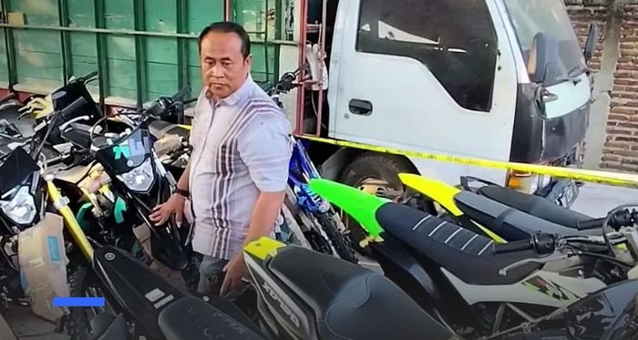 Polisi sita Motor STNK Only di Pati mau di jual keseluruh Indonesia