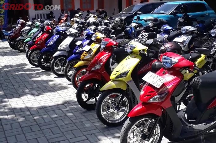 Modif Mio Sporty konsep Indo Style lagi ramai