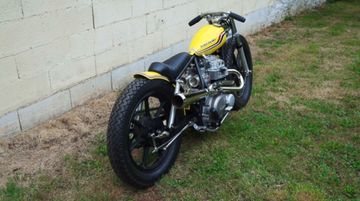 Kawasaki Z400 Dirtysaki Ketika Gaya Drag Bike Dan Chopper Jadi Satu Gridoto Com