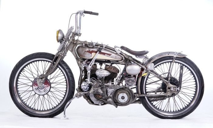 Harley-Davidson W tahun 1936 sukses meraih golden ticket ke Jerman