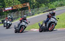 Andalkan Rangka dan Suspensi Baru, Seenak Ini Aerox Alpha Buat Ngebut di Sirkuit