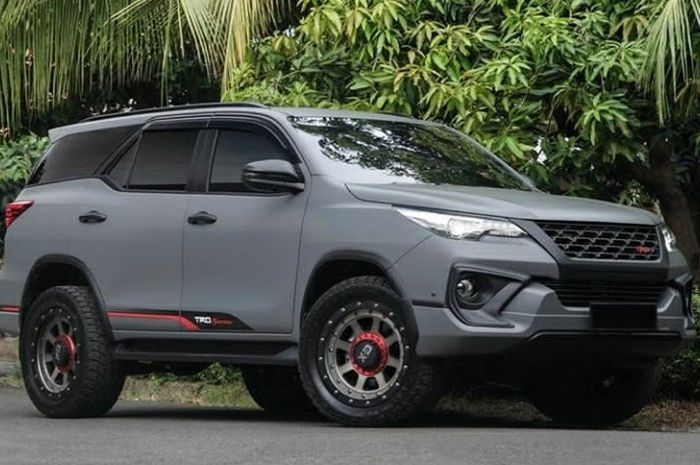 Modifikasi simple All New Toyota Fortuner