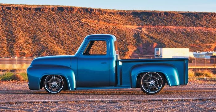 Restorasi Ford-100 makin kece dengan pelek Forgeline ukuran 20 inci