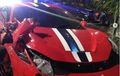 Nyesek, Ferrari 458 Remuk Bareng Avanza/Xenia Di Jakarta Selatan
