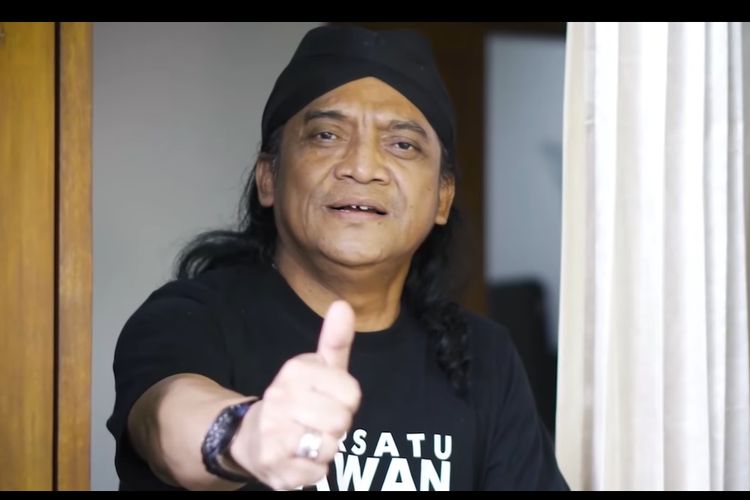 Didi Kempot di video klip lagu terakhirnya