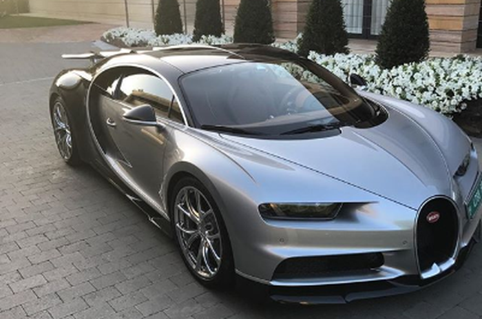 Bugatti Chiron milik Cristiano Ronaldo terpampang di Instagramnya (Instagram/cristiano)