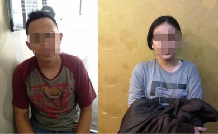 Pasangan kekasih maling motor di Tangerang diringkus polisi.