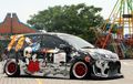 Toyota Agya Full Body Cutting Sticker, Rame Tapi Keren