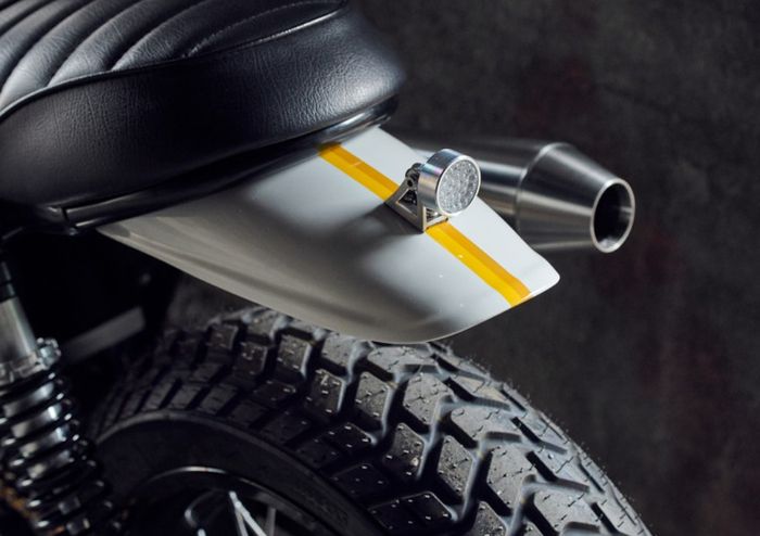 Yamaha SR500 1978 scrambler besutan Daniel Peter