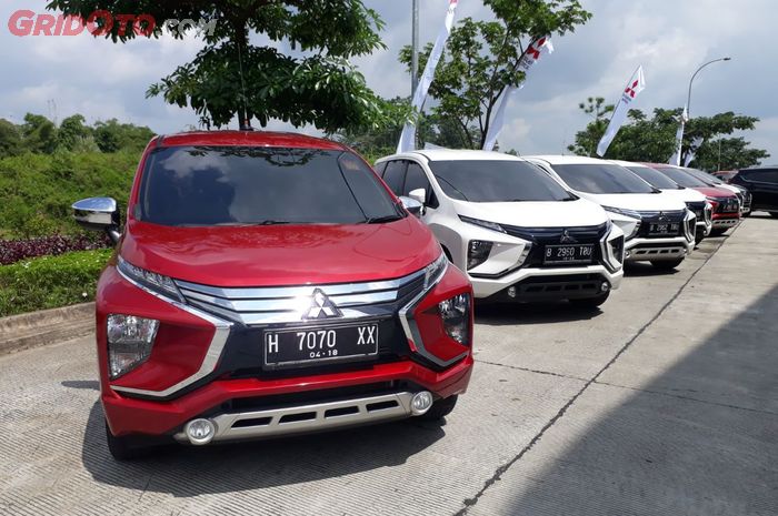 Mitsubishi Xpander dalam acara media test drive