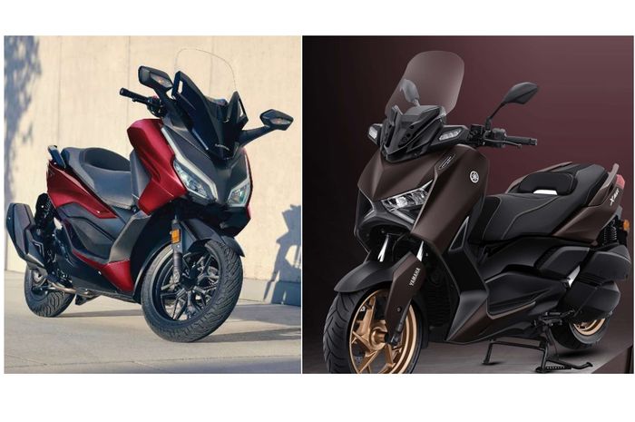 Honda Forza dan Yamaha XMAX