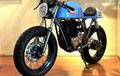 Modifikasi Yamaha Scorpio Z, Cafe Racer Ngejreng!