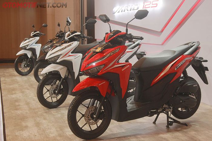 Ilustrasi. Warna All New Honda Vario 125 2018