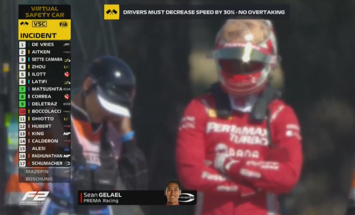 Sean Gelael gagal melanjutkan lomba di race 1 Prancis