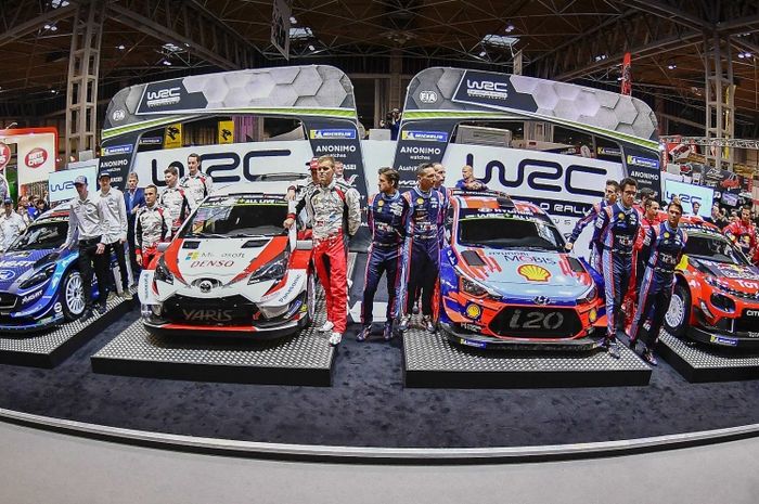 Empat tim yang akan berlaga di WRC 2019 memperkenalkan diri dan mobil baru mereka