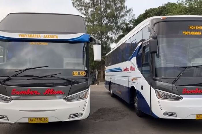 PO Sumber Alam jual bus sasis Mercedes-Benz OH 1525 dengan body Legacy SR2, yuk intip harganya.