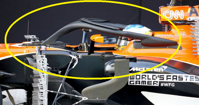 Halo akan digunakan di Formula 1 musim 2018