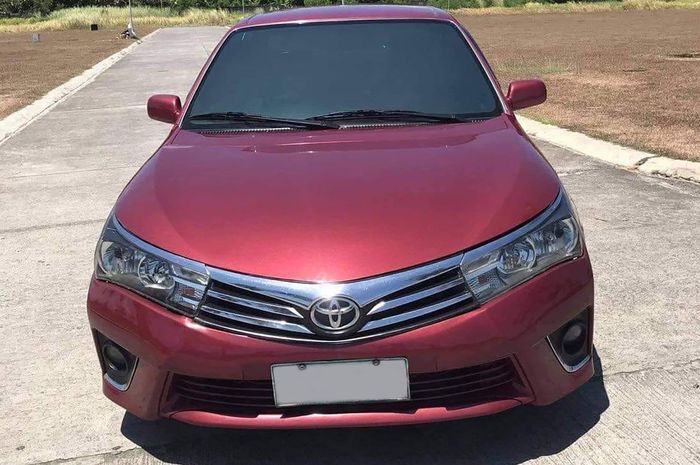 Modifikasi Toyota All New Corolla asal Filipina sudah operasi plastik muka Corolla Altis
