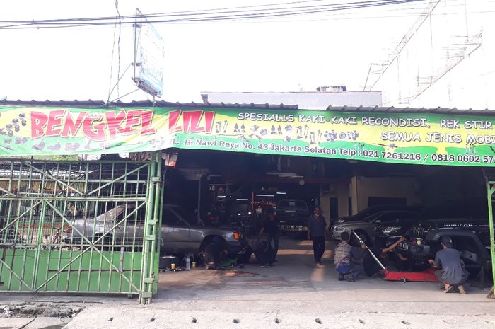 Bengkel Lili, spesialis kaki-kaki mobil di Jakarta Selatan