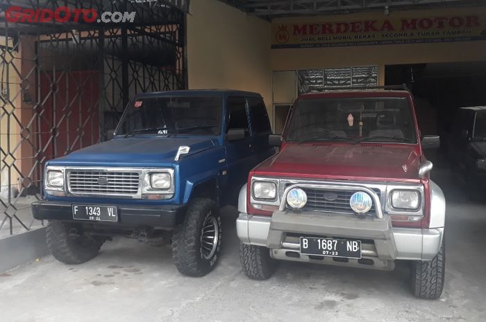 Daihatsu Feroza di showroom Merdeka Motor di Depok, Jawa Barat.