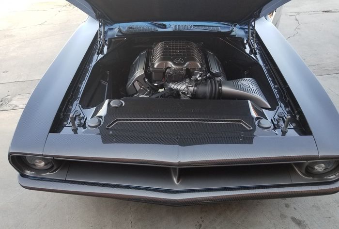 Mesin Hellcat V8 di mobil Kevin Hart