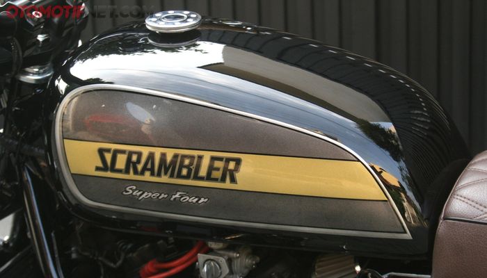 Modif Honda CB400 Scrambler