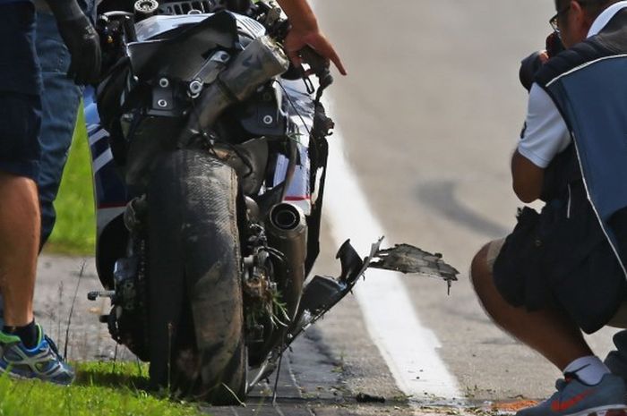 Kondisi motor Loris Baz di Sepang 2016