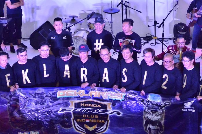 Deklarasi Honda Forza Club Indonesia (HFCI)