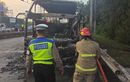 Bus Damri Terbakar di Tol Cikampek, Dugaan Awal Korsleting Kabel