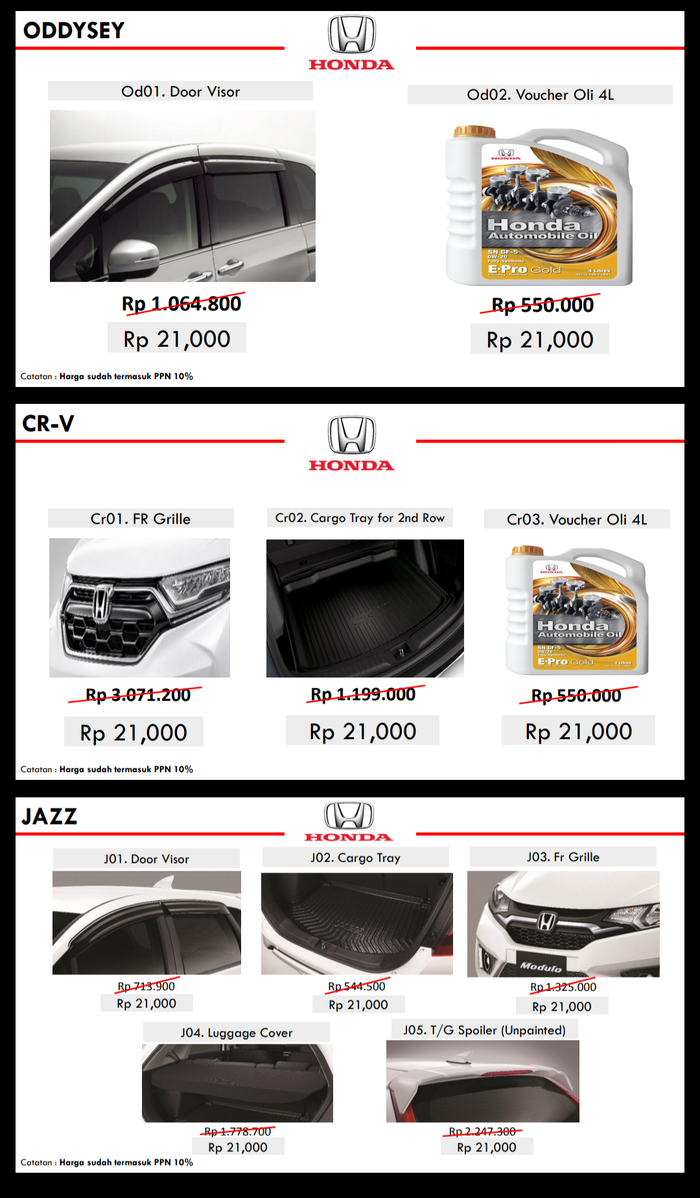 Sambut Hari Kartini pada 21 April 2018, harga aksesoris Modulo jadi Rp 21 ribu