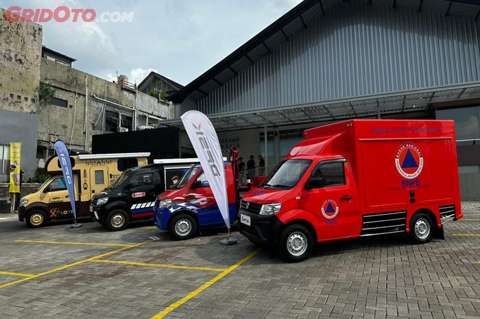 Pikap DFSK Super Cab yang sudah dimodifikasi sedemikian rupa sesuai kebutuhan