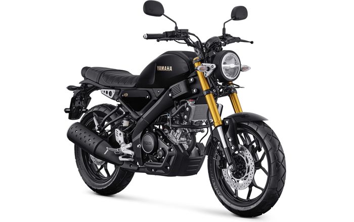 Yamaha XSR 155 Metallic Black Elegance