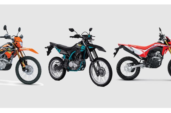 Motor trail 150 cc, Kawasaki KLX150 SE, Yamaha WR 155 R dan Honda CRF150L