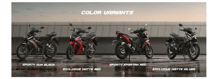 Pilihan warna Honda Supra GTR 150