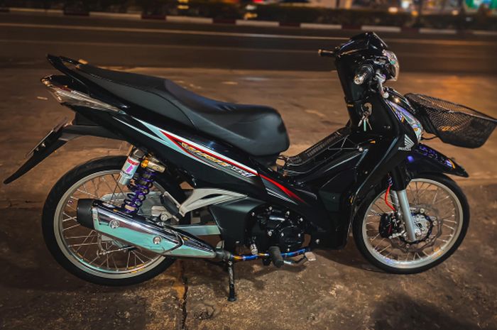 Modifikasi Honda Future alias Supra X 125