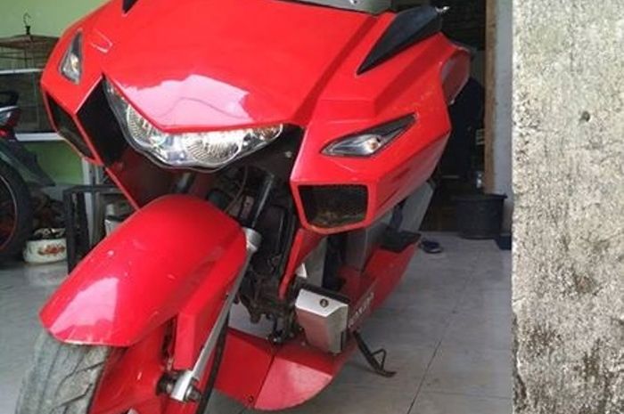 Tampang moge banget ternyata mesin berkapasitas 125 cc