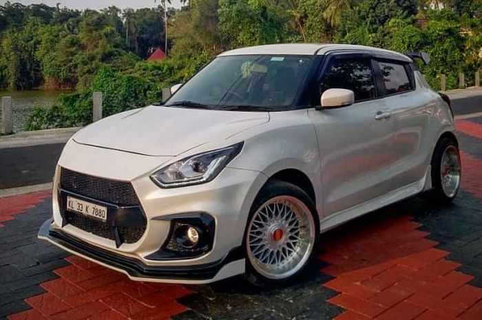 Modifikasi Suzuki Swift hasil garapan tuner India, Q Factory