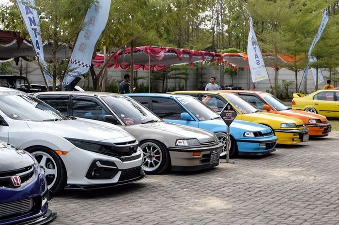 Kondisi di area event Wonogiri Bhayangkara Autoshow Sabtu dan Minggu (02-03/07/2022).