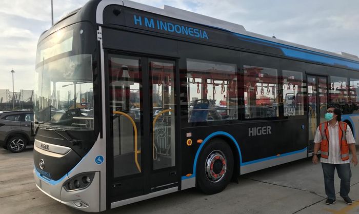 Higer, calon armada bus listrik Trans Jakarta