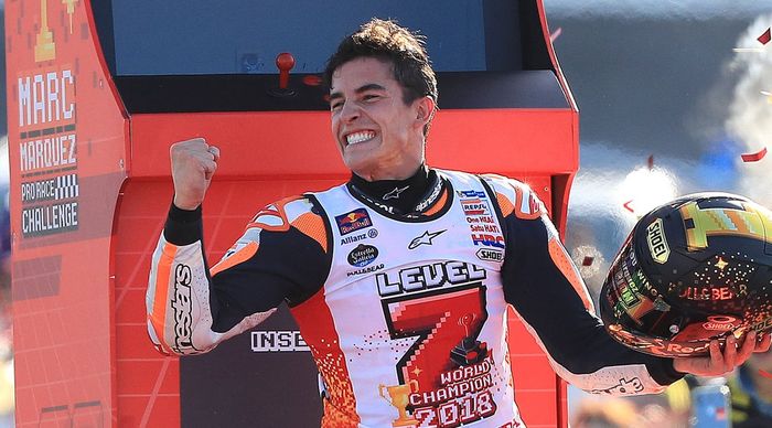 Marc Marquez koleksi 7 titel juara dunia, 5 di antaranya di kelas MotoGP